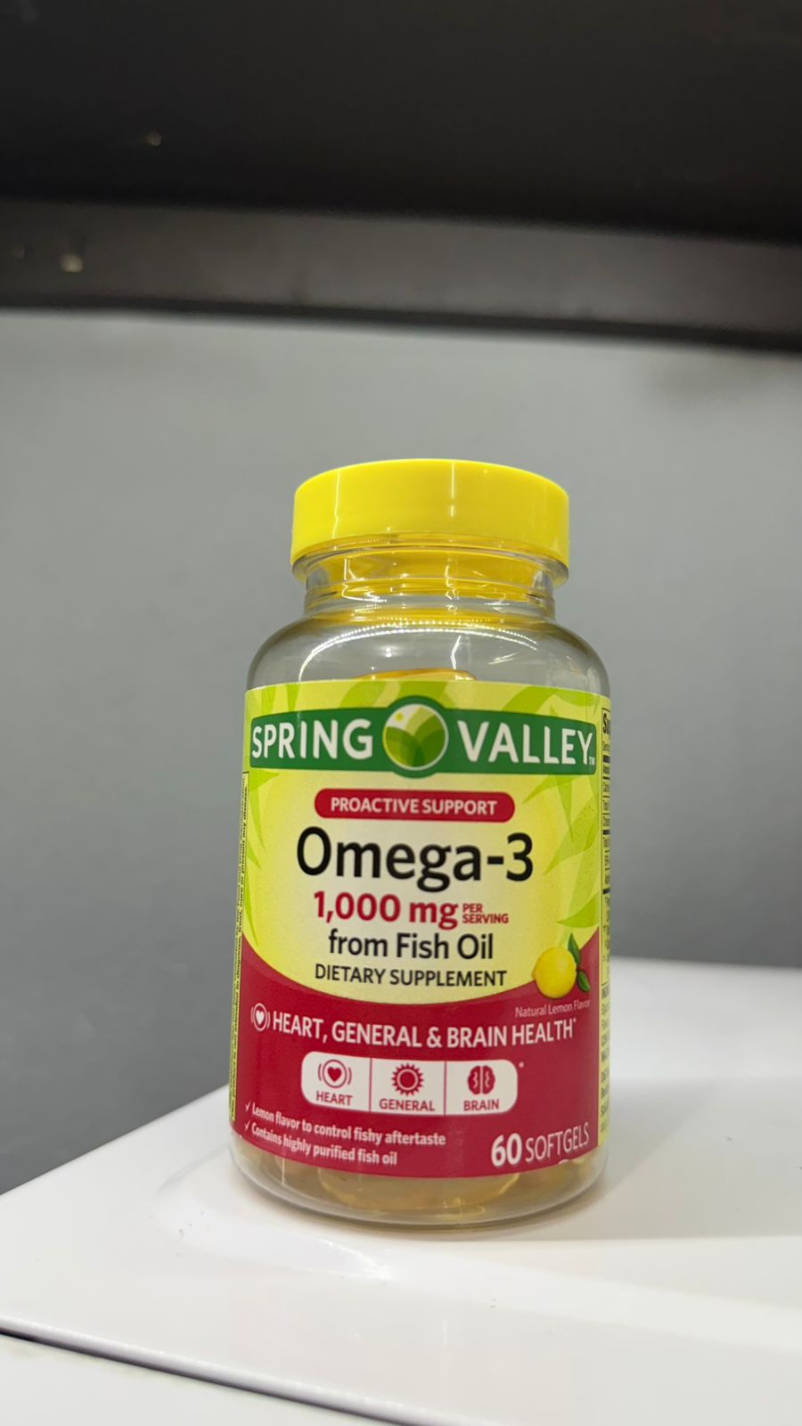 Capsula mini de Omega 3